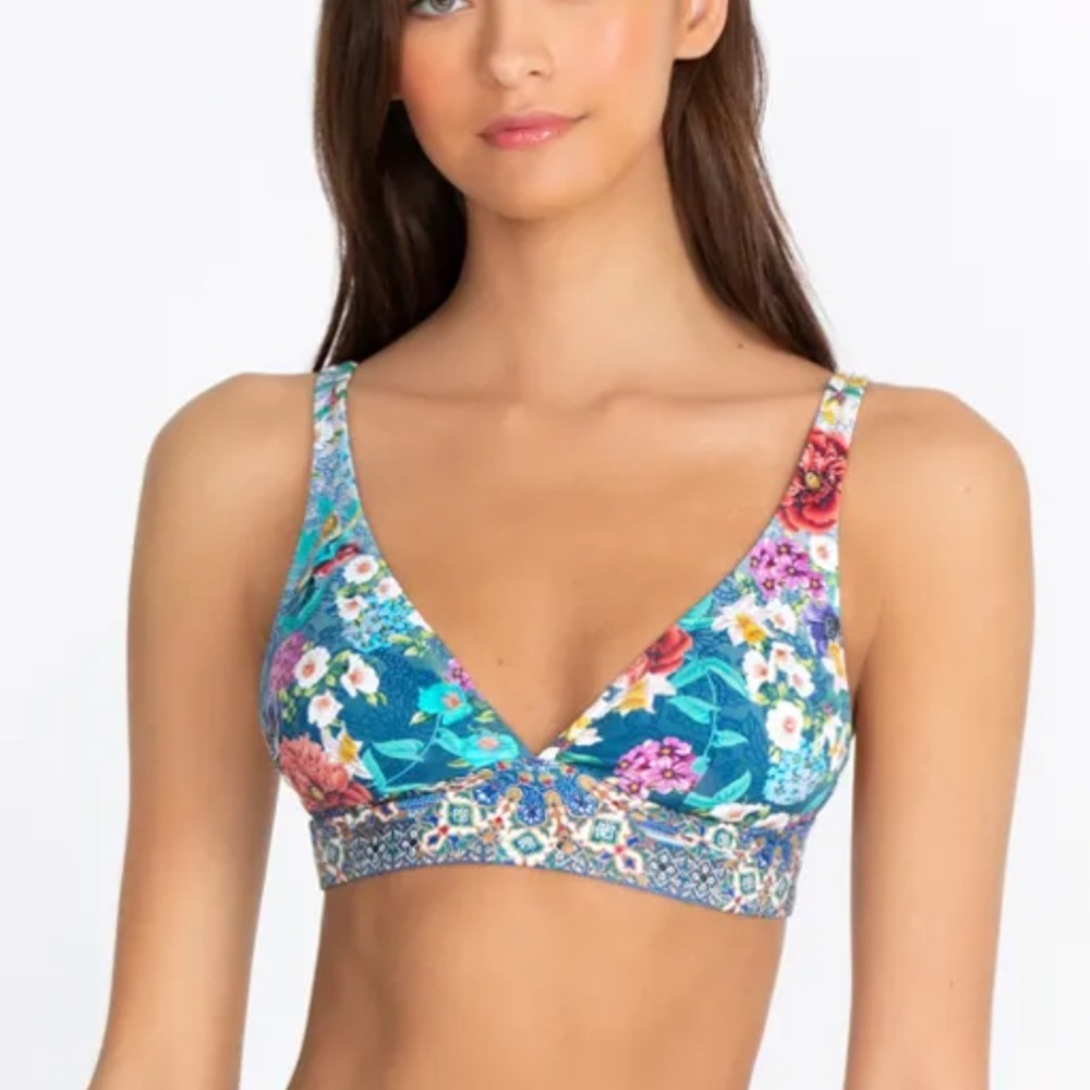 Johnny Was Sunset Adjustable Bikini Top